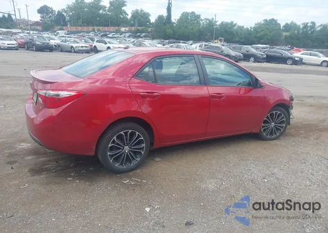2016 Toyota Corolla S Premium z USA, uszkodzony, nr VIN 2T1BURHE4GC742886